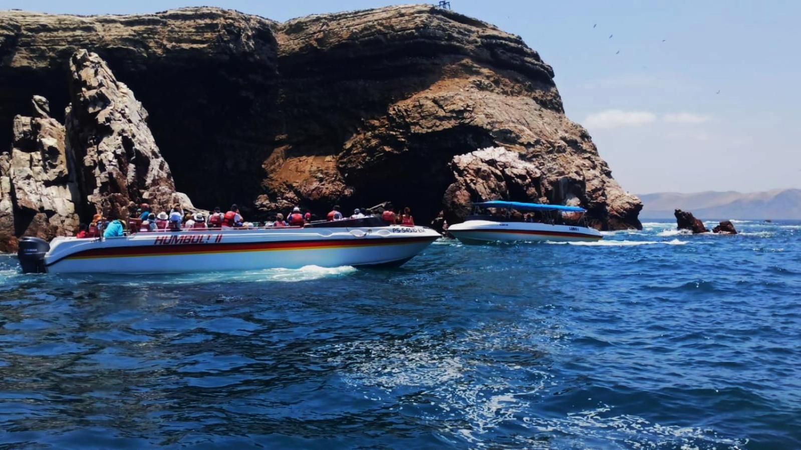 Mar Azul Hotel Paracas Bagian luar foto